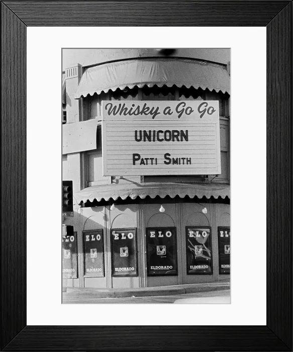 Framed Print : Whisky A Go Go Marquee Framed Print : Whisky A Go Go Marquee