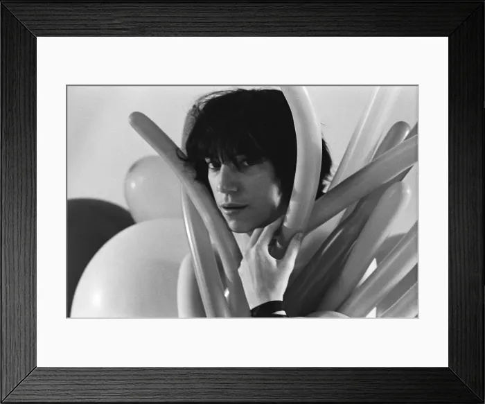Framed Print : Patti Smith Portrait Session