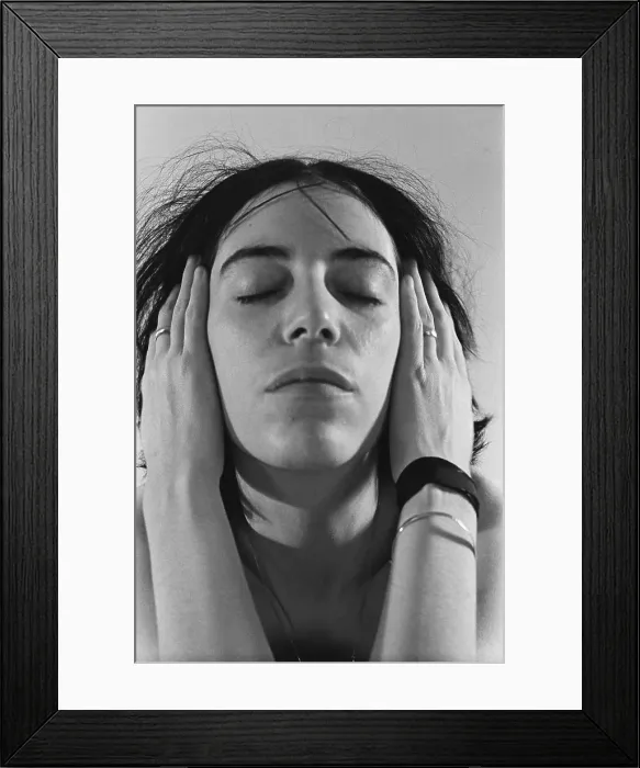 Framed Print : Patti Smith Portrait Session Framed Print : Patti Smith Portrait Session