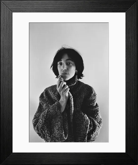 Framed Print : Patti Smith Portrait Session Framed Print : Patti Smith Portrait Session