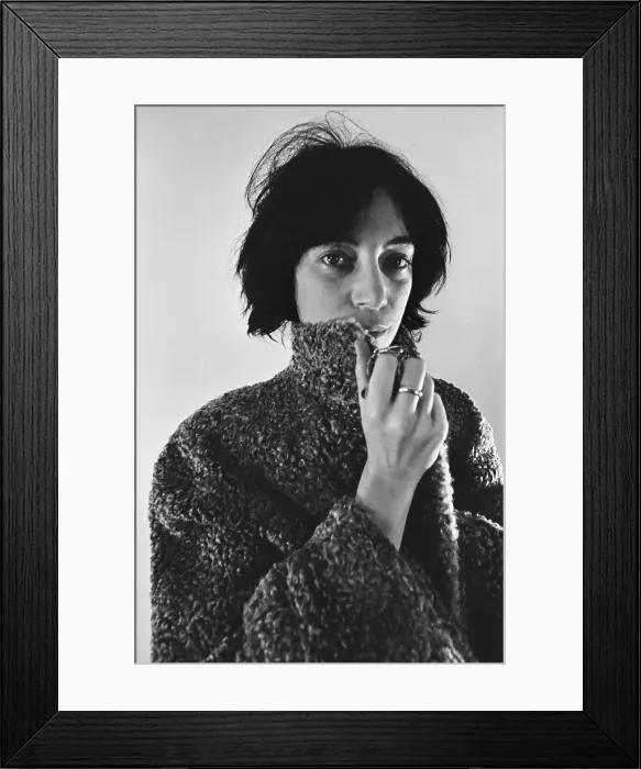 Framed Print : Patti Smith Portrait Session