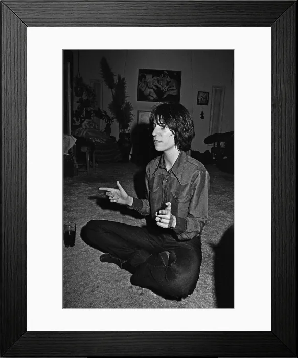 Framed Print : Patti Smith Portrait Session