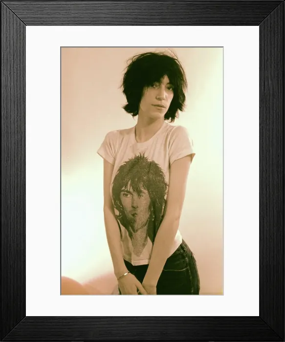 Framed Print : Patti Smith Portrait Session Framed Print : Patti Smith Portrait Session