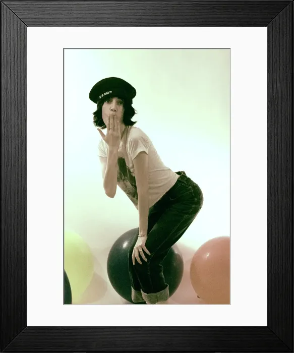 Framed Print : Patti Smith Portrait Session Framed Print : Patti Smith Portrait Session