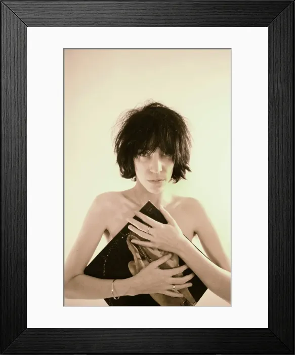 Framed Print : Patti Smith Portrait Session Framed Print : Patti Smith Portrait Session