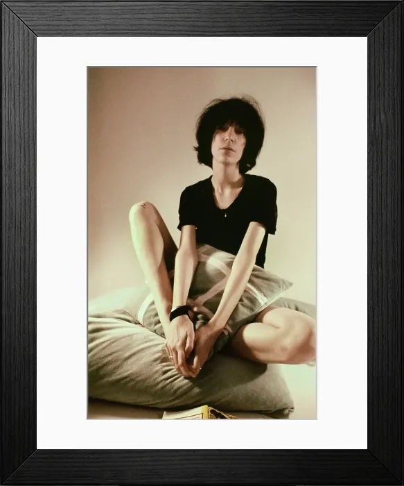 Framed Print : Patti Smith Portrait Session Framed Print : Patti Smith Portrait Session