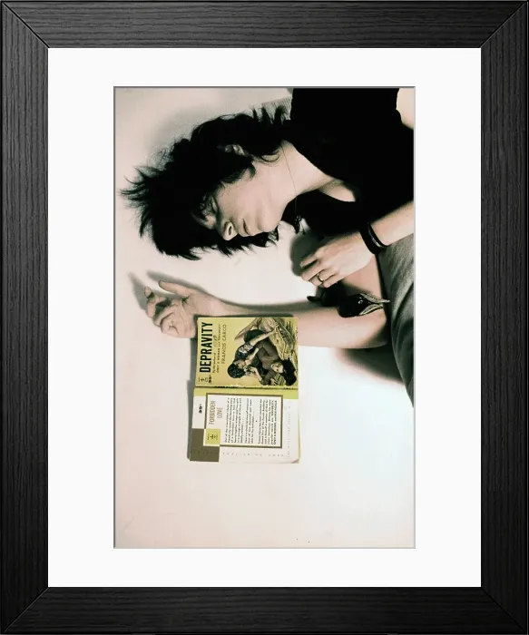 Framed Print : Patti Smith Portrait Session Framed Print : Patti Smith Portrait Session