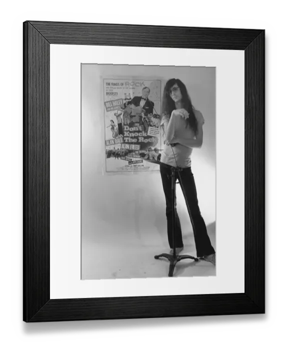 Framed Print : Lenny Kaye Portrait Session Framed Print : Lenny Kaye Portrait Session