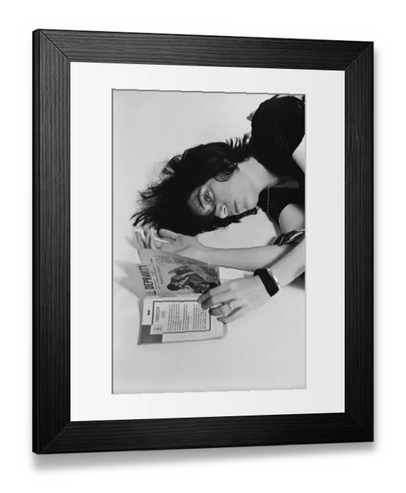 Framed Print : Patti Smith Portrait Session Framed Print : Patti Smith Portrait Session