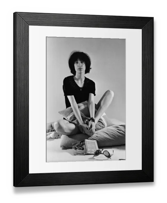 Framed Print : Patti Smith Portrait Session Framed Print : Patti Smith Portrait Session