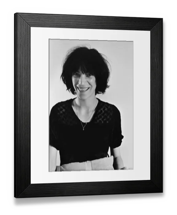 Framed Print : Patti Smith Portrait Session Framed Print : Patti Smith Portrait Session