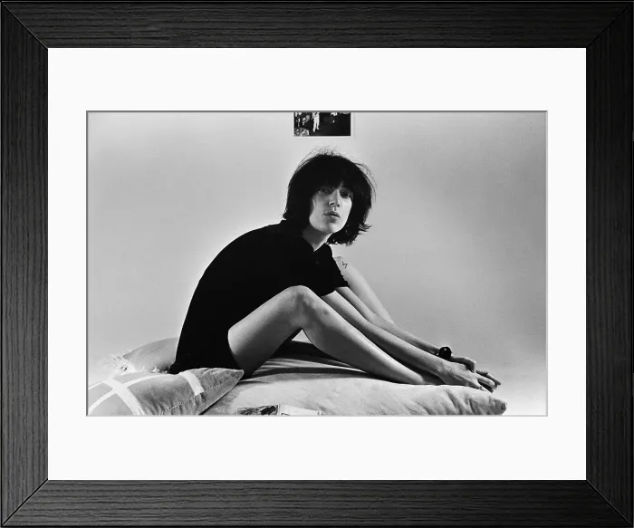 Framed Print : Patti Smith Portrait Session Framed Print : Patti Smith Portrait Session