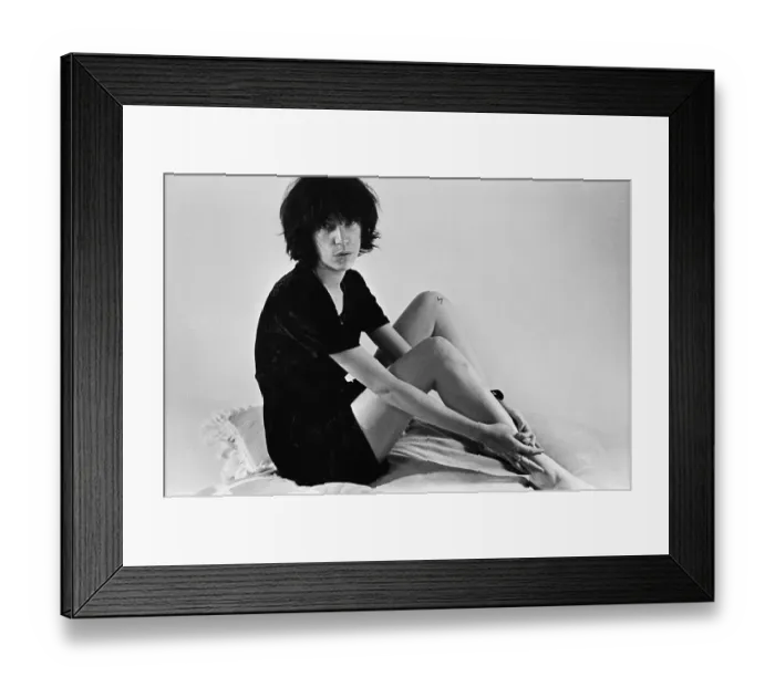 Framed Print : Patti Smith Portrait Session Framed Print : Patti Smith Portrait Session