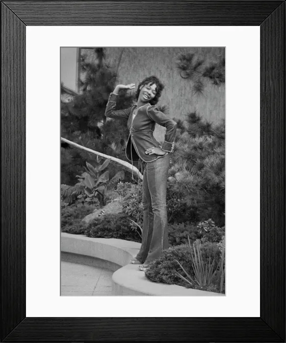 Framed Print : Soul Train Dancer Fashion shoot Framed Print : Soul Train Dancer Fashion shoot