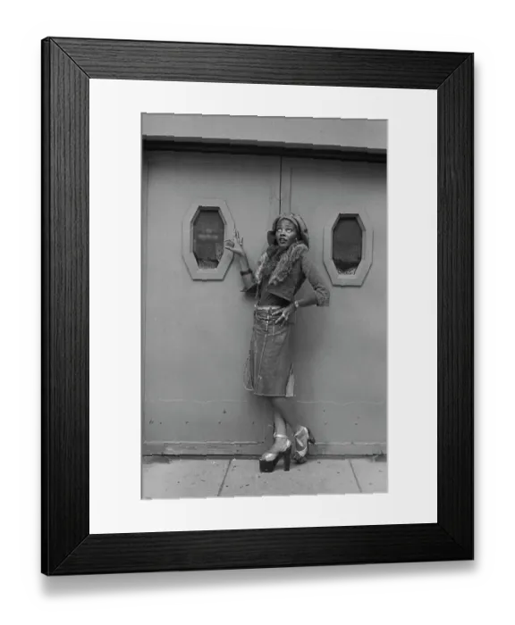 Framed Print : Soul Train Dancer Fashion Shoot Framed Print : Soul Train Dancer Fashion Shoot
