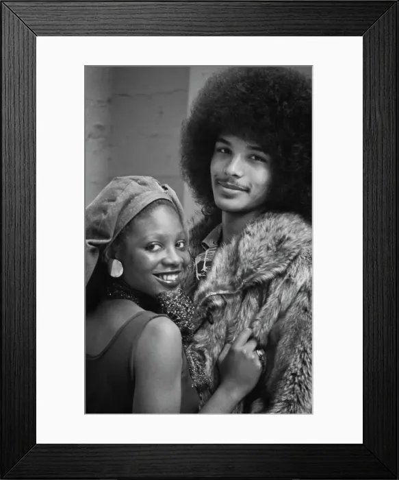 Framed Print : Soul Train Dancers Fashion Shoot
