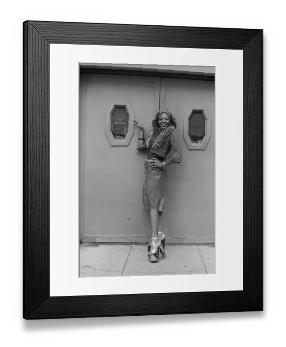 Framed Print : Soul Train Dancer Fashion Shoot Framed Print : Soul Train Dancer Fashion Shoot