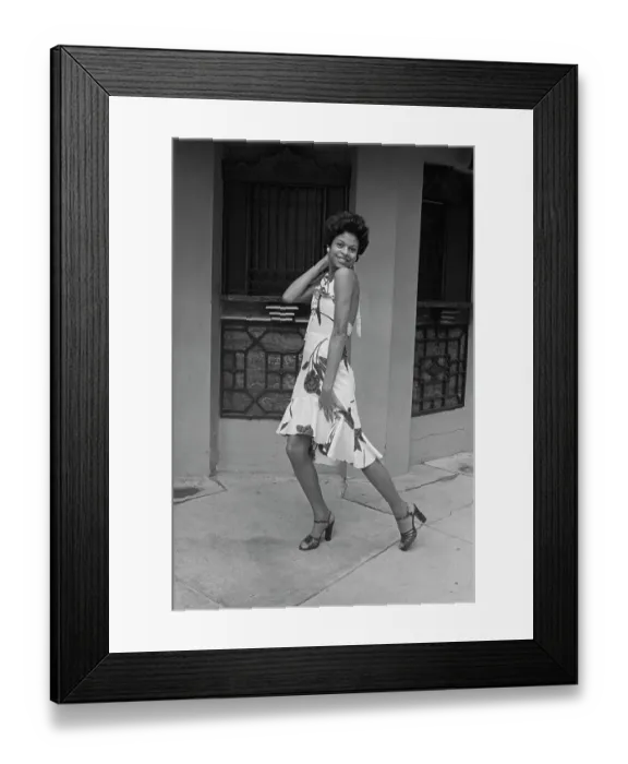Framed Print : Soul Train Dancer Fashion Shoot Framed Print : Soul Train Dancer Fashion Shoot