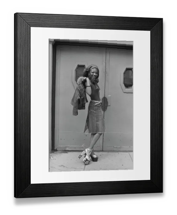Framed Print : Soul Train Dancer Fashion Shoot Framed Print : Soul Train Dancer Fashion Shoot
