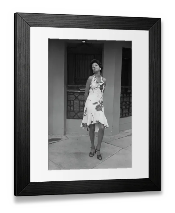 Framed Print : Soul Train Dancer Fashion Shoot Framed Print : Soul Train Dancer Fashion Shoot