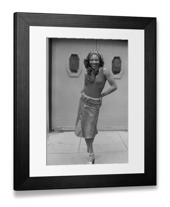 Framed Print : Soul Train Dancer Fashion Shoot Framed Print : Soul Train Dancer Fashion Shoot