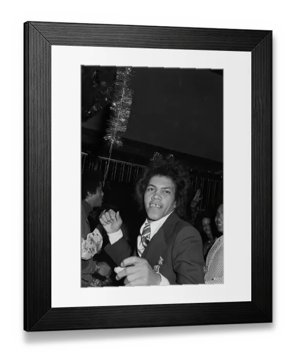 Framed Print : Soul Train Dancers Attend Speakeasy Xmas Party