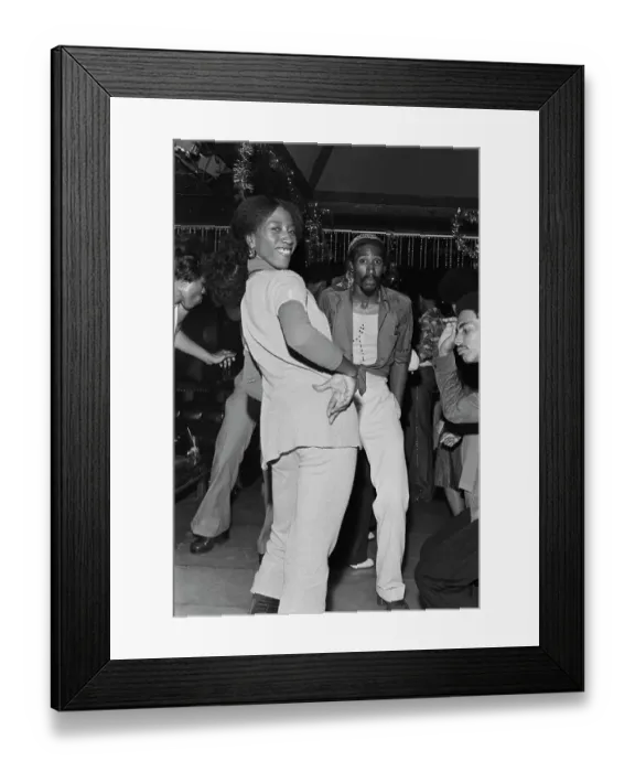 Framed Print : Soul Train Dancers Attend Speakeasy Xmas Party