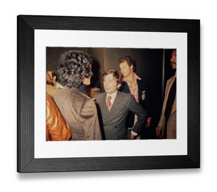 Framed Print : Roman Polanski, French-Born Polish Film Director, Actor & Screenwriter