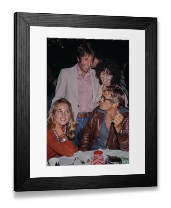 Framed Print : Henry Winkler & Bo Hopkins Framed Print : Henry Winkler & Bo Hopkins