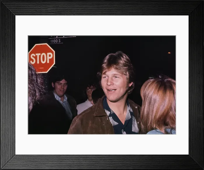 Framed Print : Jeff Bridges, American Actor Framed Print : Jeff Bridges, American Actor