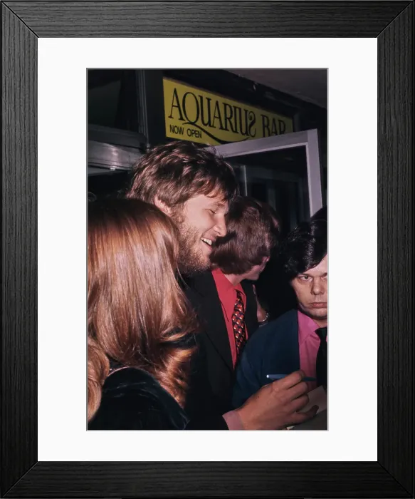Framed Print : Jeff Bridges & Susan Geston Framed Print : Jeff Bridges & Susan Geston