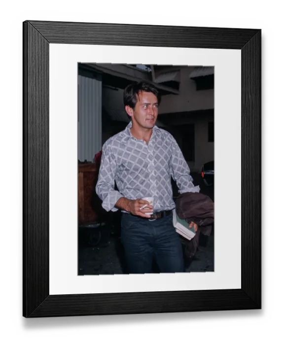 Framed Print : Martin Sheen, American Actor Framed Print : Martin Sheen, American Actor