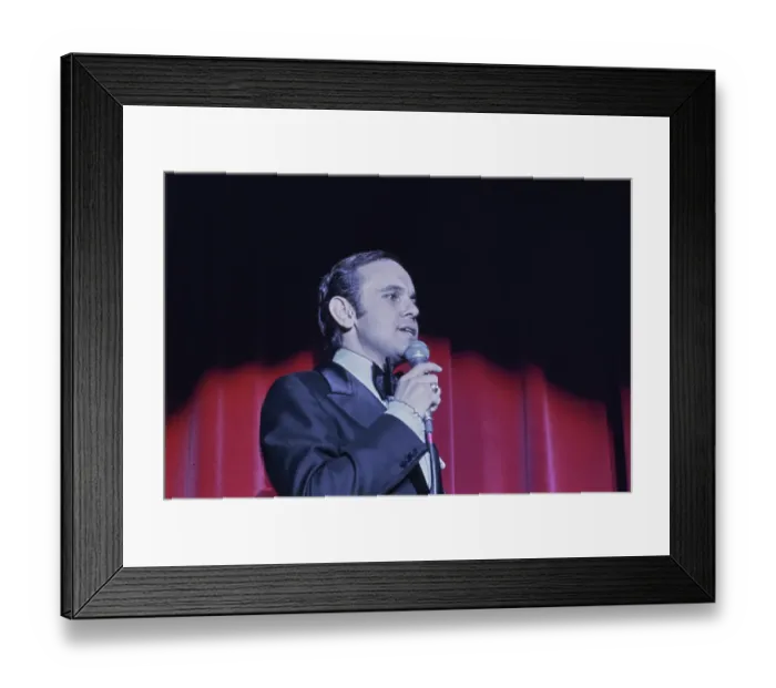 Framed Print : Ronnie Schell, American Actor & Comedian Framed Print : Ronnie Schell, American Actor & Comedian