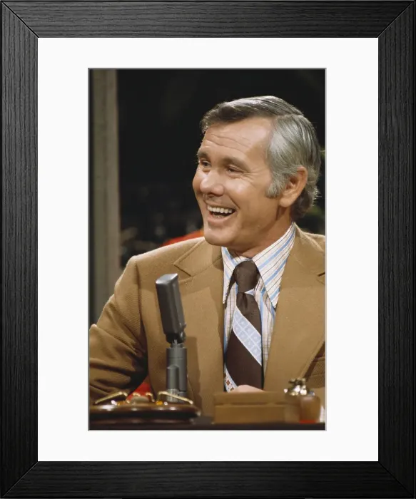 Framed Print : Johnny Carson at The Tonight Show Framed Print : Johnny Carson at The Tonight Show