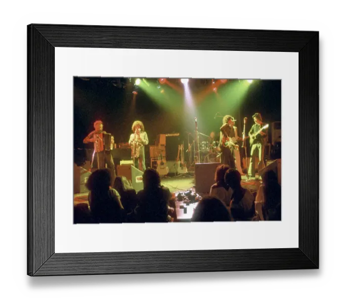 Framed Print : The Band Performing Framed Print : The Band Performing