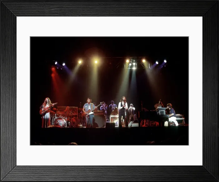 Framed Print : Doobie Brothers Performing