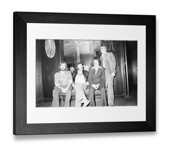 Framed Print : Guess Who Backstage Portrait Framed Print : Guess Who Backstage Portrait
