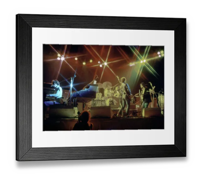 Framed Print : Little Feat Performing