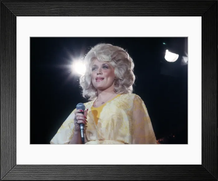 Framed Print : Dolly Performing In LA Framed Print : Dolly Performing In LA