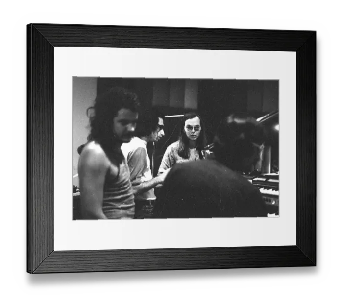 Framed Print : Steely Dan Recording Session Framed Print : Steely Dan Recording Session