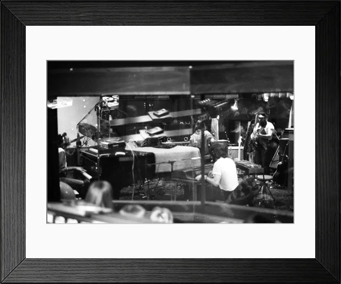 Framed Print : Steely Dan Recording Session Framed Print : Steely Dan Recording Session