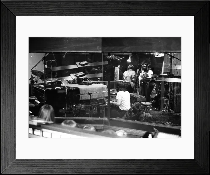 Framed Print : Steely Dan Recording Session Framed Print : Steely Dan Recording Session