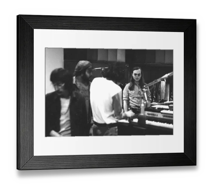 Framed Print : Steely Dan Recording Session Framed Print : Steely Dan Recording Session