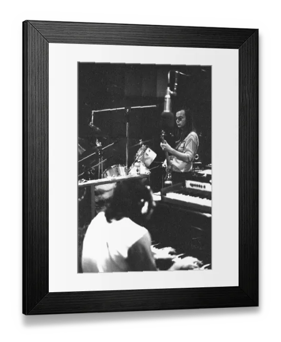 Framed Print : Steely Dan Recording Session Framed Print : Steely Dan Recording Session