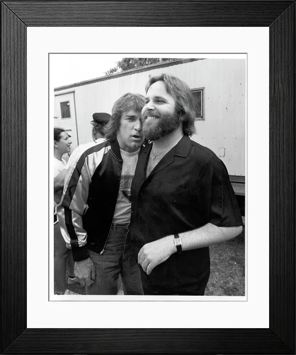 Framed Print : Carl & Dennis Of The Beach Boys Framed Print : Carl & Dennis Of The Beach Boys