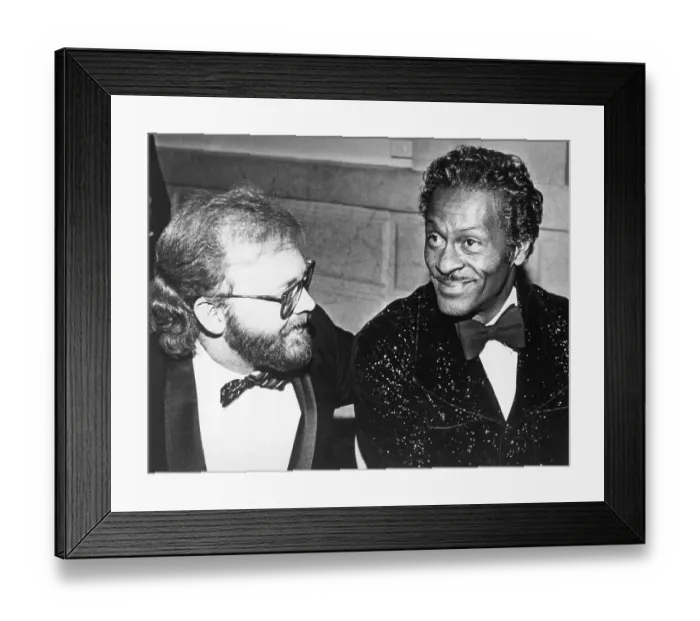 Framed Print : Writer And Rock Legend Attend An Event