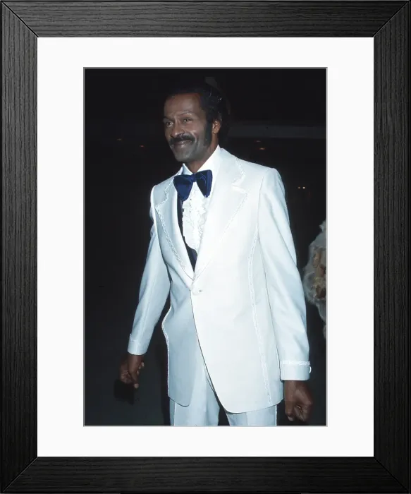 Framed Print : Chuck Berry Attends An Event Framed Print : Chuck Berry Attends An Event