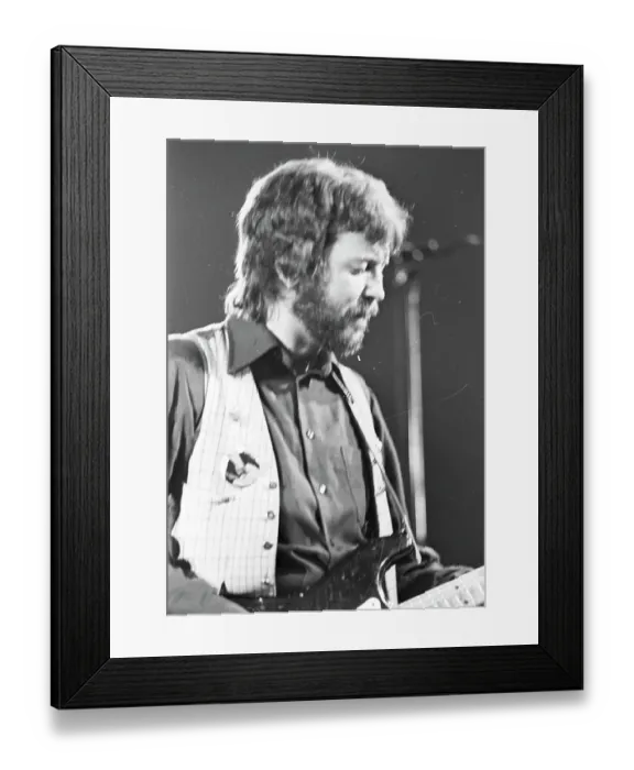 Framed Print : Eric Clapton Performing Framed Print : Eric Clapton Performing