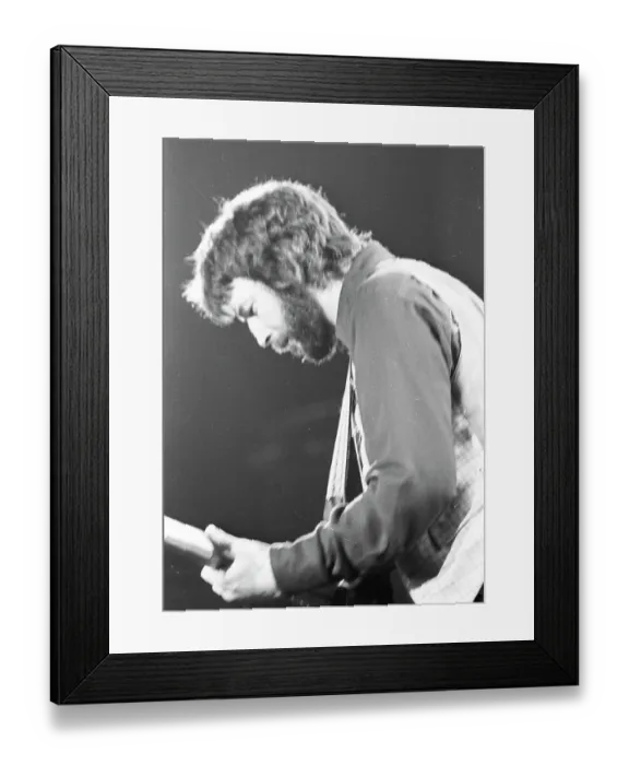 Framed Print : Eric Clapton Performing Framed Print : Eric Clapton Performing