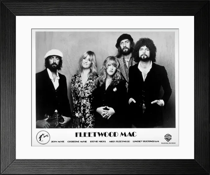 Framed Print : Fleetwood Mac Portrait Framed Print : Fleetwood Mac Portrait